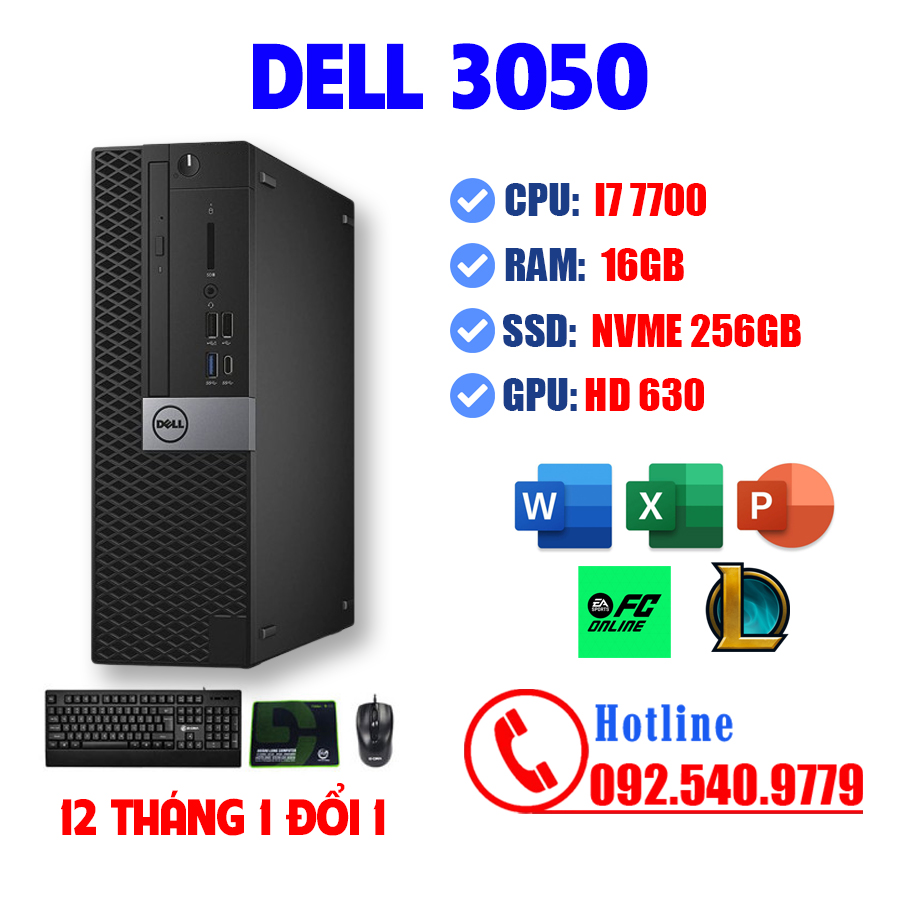 may-tinh-dong-bo-dell-optiplex-3050-sff-i7-7700